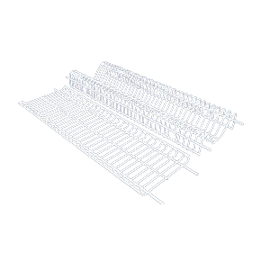 MR 80 TP — Kitchen Rack Atas Lemari 80 cm